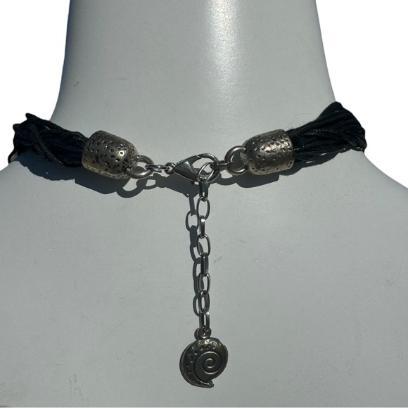 Kostibas Hellas Santorini Greece Greek Handmade Bohemian Choker Necklace - Picture 2 of 5